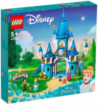 Конструктор LEGO Disney Princess Cinderella and Prince Charming`s Castle (элем.:365) пластик (43206)