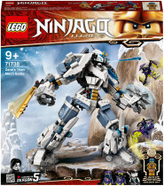 Конструктор LEGO Ninjago Zane`s Titan Mech Battle (элем.:840) пластик (9+) (71738)