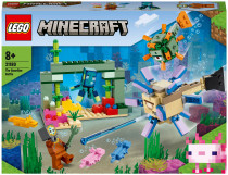 Конструктор LEGO Minecraft Битва со стражем (21180)