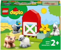Конструктор LEGO Duplo Уход за животными на ферме (10949)