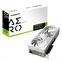 Видеокарта Gigabyte RTX 4090 24Gb DDR6X, 384bit, PCI-E, HDMI, 3DP (GV-N4090AERO OC-24GD)