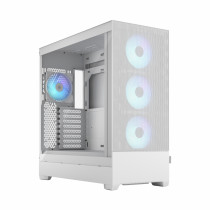 Корпус FRACTAL DESIGN Full-Tower, без БП, с окном, подсветка, 2xUSB 3.0, USB Type-C, PoP XL Air RGB White TG, белый (FD-C-POR1X-01)