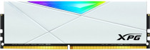 Память ADATA 16 Гб, DDR4, 28800 Мб/с, CL18, 1.35 В, XMP профиль, радиатор, подсветка, 3600MHz, XPG Spectrix D50 RGB White (AX4U360016G18I-SW50)