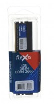 Память FLEXIS 4 Гб DDR4, 21300 Мб/с, CL19, 1.2 В, 2666MHz (FUD44G2666CL19)