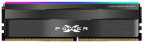 Память SILICON POWER 16 Гб, DDR4, 25600 Мб/с, CL16, 1.35 В, XMP профиль, радиатор, подсветка, 3200MHz, XPower Zenith RGB (SP016GXLZU320BSD)