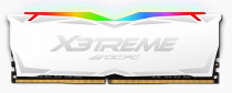 Память OCPC 8 Гб, DDR4, 25600 Мб/с, CL16-20-20-40, 1.35 В, радиатор, подсветка, 3200MHz, X3 RGB White (MMX3A8GD432C16W)