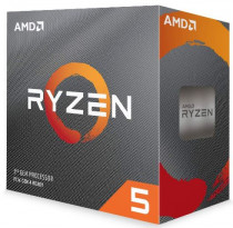 Процессор AMD Socket AM4, Ryzen 5 3600, 6-ядерный, 3600 МГц, Turbo: 4200 МГц, Matisse, Кэш L2 - 3 Мб, Кэш L3 - 32 Мб, 7 нм, 65 Вт, BOX без кулера (100-100000031BOX w/o Cooler)