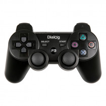 Геймпад DIALOG проводной, для PS3, USB, виброотдача, Gan-Kata, чёрный (GP-A16RF)