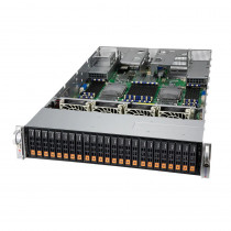 Серверная платформа SUPERMICRO 2U, 4x LGA4189 (Xeon H-Series only), 48x DDR4 3200 DIMM, 24x 2.5