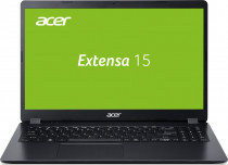 Ноутбук ACER EX215-52-36B9 Extensa 15.6 FHD(1920x1080) nonGLARE/Intel Core i3-1005G1 1.20GHz Dual/8GB+512GB SSD/Integrated/WiFi/BT5.0/0,3 MP/2cell/1,9 kg/noOS/1Y/BLACK (NX.EG8ER.002)
