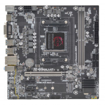 Материнская плата AFOX Motherboard AMD AMD B450 AMD Socket AM4, Dual Channel DDR4, Micro-ATX (22 x 23 cm) (B450-MA-V2)