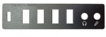 Наклейка FOXLINE PVC sticker for 2xU2.0+2xUSB 3.0 / (FL-SP6868PVCU2U3)