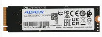 SSD накопитель ADATA M.2 2280 512GB LEGEND 710 Client SSD PCIe Gen3x4 with NVMe, 2400/1000, IOPS 90/150K, MTBF 1.5M, 3D NAND, 130TBW, 0,23DWPD, Heat Sink, RTL (937834) (ALEG-710-512GCS)