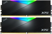Комплект памяти ADATA 32GB DDR5 6400 DIMM XPG Lancer RGB CL32-39-39, Non-ECC, 1.35V, 2 x 16GB, RT (AX5U6400C3216G-DCLARBK)