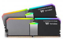 Комплект памяти THERMALTAKE 32GB(2x16GB) Thermaltakle DDR5 6000 TOUGHRAM XG RGB D5 Black CL36 1.3V /RGBLED*16/SW Control/10lay2oZ10u/2Pack (RG33D516GX2-6000C36B)