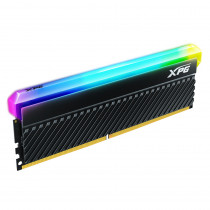 Память ADATA 16 Гб, DDR4, 28800 Мб/с, CL18, 1.35 В, XMP профиль, радиатор, подсветка, 3600MHz, XPG Spectrix D45G RGB (AX4U360016G18I-CBKD45G)