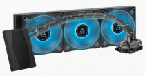 Жидкостная система охлаждения ARCTIC COOLING Arctic Liquid Freezer II - 420 RGB Black with controller Multi Compatible All-In-One CPU Water Cooler (ACFRE00111A)