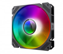 Вентилятор для корпуса GAMEMAX 12CM ARGB Rainbow Infinity, frame with reflective design, 3pin+4Pin connector (FN-12Rainbow-C9-Infinity)