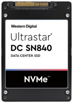 SSD накопитель серверный WD Western Digital Ultrastar DC SN840 WUS4BA1A1DSP3X1 SFF-15 TLC BICS4 15360GB (15.360TB) PCIe NVMe RI-1DW/D SE, WUS4BA1A1DSP3X1 (0TS1881)