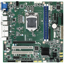 Материнская плата ADVANTECH mATX, Supports Intel Core i7/i5/i3 (8th 9th Gen), LGA1151 uATX with VGA/DP/DVI-D/eDP(LVDS), 2xDDR4 2666MHz, 14 COM, 8 USB3.0, 12 USB 2.0, Dual Lan (AIMB-506G2-00A1E)