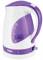 Чайник электрический BBK EK1700P белый/фиолетовый (EK1700P (W/V))
