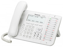 Телефон PANASONIC цифровой системный, ЖК-дисплей, спикерфон, совместимость с АТС: серия TDA/TDE/NCP/NS (KX-DT546RU)