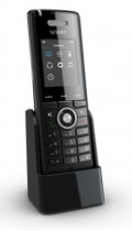 IP-телефон SNOM Беспроводной DECT телефон профессионального назначения для базовых станций М300, М700 и М900. Цветной экран TFT высокого разрешения, До 250 часов в режиме ожидания, Локальная и общая записная книжка, Разъем 3,5 мм для гарнитуры, Беспроводно (Snom M65)