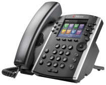 IP-телефон POLYCOM VVX 401 12-line Desktop Phone with HD Voice. POE. Ships without power supply and factory disabled media encryption. (2200-48400-114)