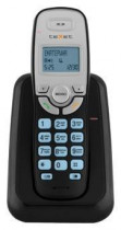 Радиотелефон TEXET TX-D6905A черный (громкая связь,телефонная книга на 50 имен и номеров, определитель номера, будильник) (111719)