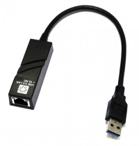 Ethernet-адаптер 5BITES USB3.0 ->UTP 10 / 100 / 1000Mbps (UA3-45-01BK)
