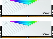 Комплект памяти ADATA Memory Module XPG Lancer DDR5 Общий объём памяти 16Гб Module capacity 32Гб Количество 2 7200 МГц Радиатор Множитель частоты шины 34 1.4 В RGB белый (AX5U7200C3416G-DCLARWH)