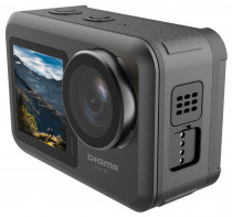Экшн-камера DIGMA DiCam 790 1xCMOS 12Mpix черный (DC790)