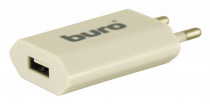 Сетевое зарядное устройство BURO 1A универсальное белый (TJ-164W)