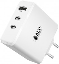 Сетевое зарядное устройство GREENCONNECT 100 Вт, 1x USB, 2x USB Type-C, белый (GCR-54226)