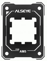 Защитная рамка сокета ALSEYE Protect Cap , AM5 protective bracket (black model) 70.2*53.4*5.6mm, AL, fine sandblasting + anodic black + bright edge surface (CB-B-AM5)