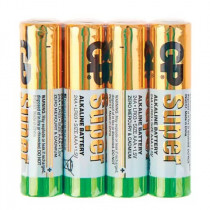 Батарейка GP Super Alkaline 24А ААA (4 шт. в пленке) (4891199071850 (4шт))
