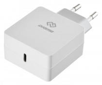 Сетевое зарядное устройство DIGMA QC3.0 3A PD универсальное кабель USB Type C белый (DGPD-18W-WG)