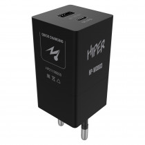 Сетевое зарядное устройство HIPER 20 Вт, сила тока 3 A, 1x USB, 1x USB Type-C, чёрный (HP-WC003)