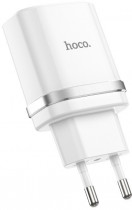 Сетевое зарядное устройство HOCO C12Q/ QC 3.0/ 1 USB/ Выход: 5V_9V_12V, 18W/ White (HC-16262)
