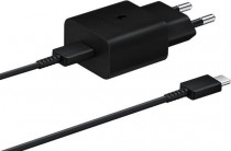 Сетевое зарядное устройство SAMSUNG 15 Вт, сила тока 2 A, 1x USB Type-C, чёрный (EP-T1510XBEGEU)