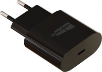 Сетевое зарядное устройство MORE CHOICE 20 Вт, сила тока 3 A, 1x USB Type-C, NC70S Black (NC70SB)