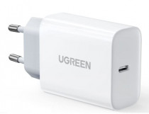 Сетевое зарядное устройство UGREEN CD127 PD 30W USB-C Wall Charger EU. Цвет: белый (70161)
