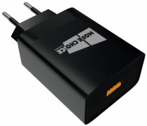 Сетевое зарядное устройство MORE CHOICE 1USB 3.0A QC3.0 для micro USB быстрая зарядка NC52QCm (Black) (NC52QCMB)