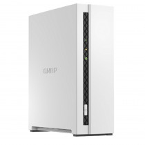 Сетевое хранилище (NAS) QNAP сетевой накопитель, настольный, мест под HDD: 1, 1x1000 Мбит/с (TS-133)