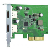 Контроллер QNAP USB Dual Port Adapter, 2 x 10Gb / s USB 3.2 Gen 2, PCIe Gen3 x2 (QXP-10G2U3A)