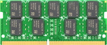 Модуль памяти для СХД SYNOLOGY 16 Гб DDR4 SO-DIMM 2666 МГц, коррекция ошибок ECC, 1.2v, для сетевых накопителей (NAS) RS820RP+, RS820+, DVA3219 (D4ECSO-2666-16G)