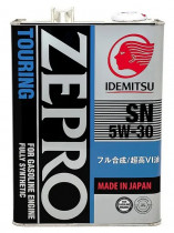 Моторное масло Idemitsu Синтетическое Zepro Touring 5W-30 4 л (1845004)