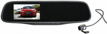Видеорегистратор-зеркало SILVERSTONE F1 черный 5Mpix 1080x1920 1080p 140гр. (NTK-351DUO)