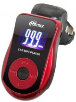 FM-трансмиттер RITMIX FMT-A720 красный SD USB PDU (15116561)