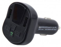 FM-трансмиттер ACV FMT-122B черный MicroSD BT USB (37576) (ACV 37576)